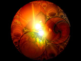 Composition fractale 3d the dream sphere