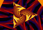 montage fractal organic colors