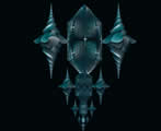 fractale en 3D sulfure