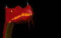 dragon rouge