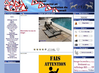 Humour, Sécurité et Conditions de Travail. Le site